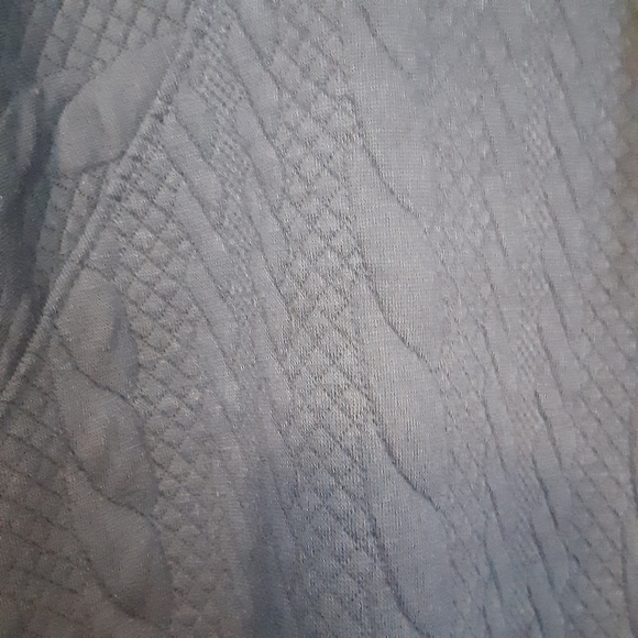 NWT Navy Liz Claiborne mock neck pullover, XXL - Picture 7 of 7